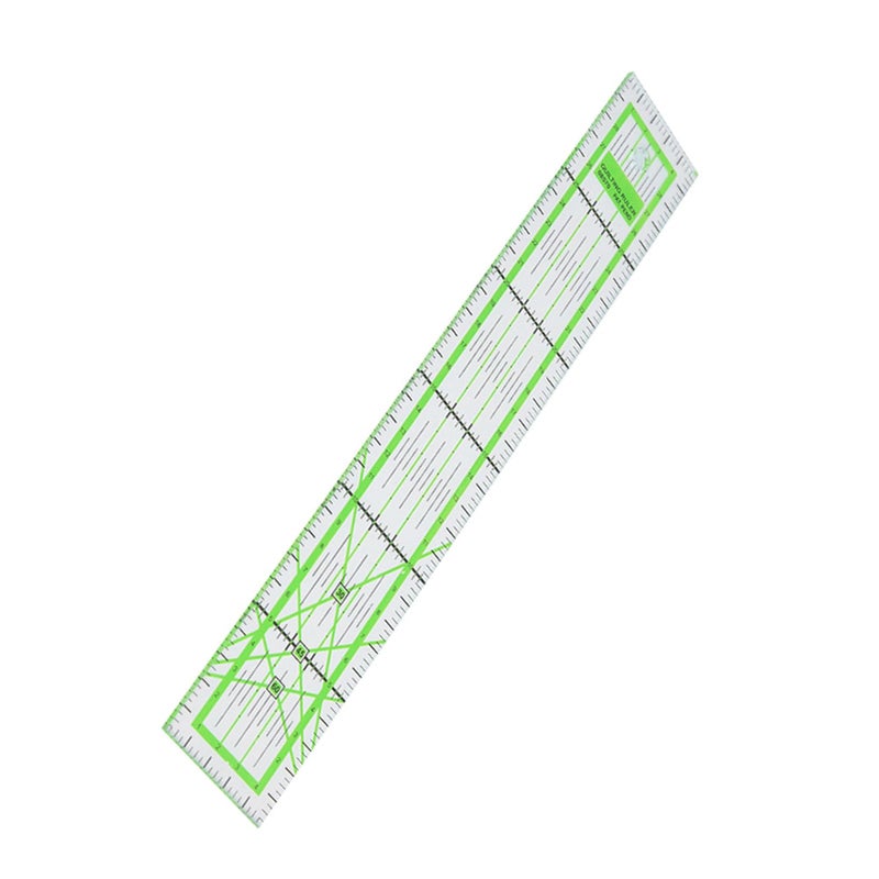 Hyuduo 5x30cm Quilting Ruler, Acrylic Quilter Ruler High Transparent Tailor Dressmaker Quilting Tool DIY Sewing Ruler for Easy Precision Cutting (Metric) - Image 2